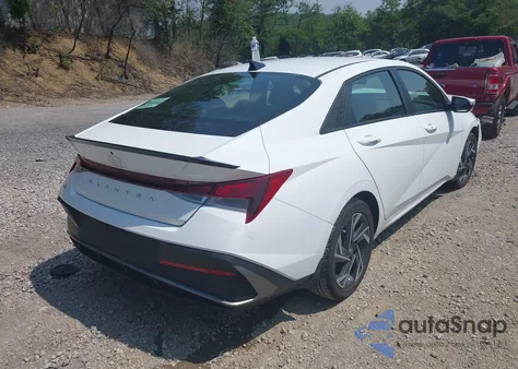 2025 Hyundai Elantra Sel Sport from USA, damaged, VIN KMHLM4DG3SU021190